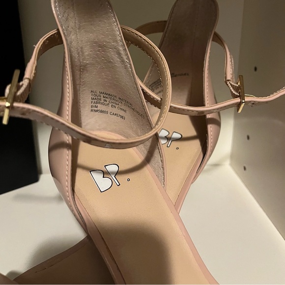 Nordstrom BP Luminate Open Toe Sandal Heels - Picture 5 of 6